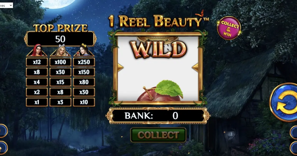 1 Reel Beauty Slot — screenshot