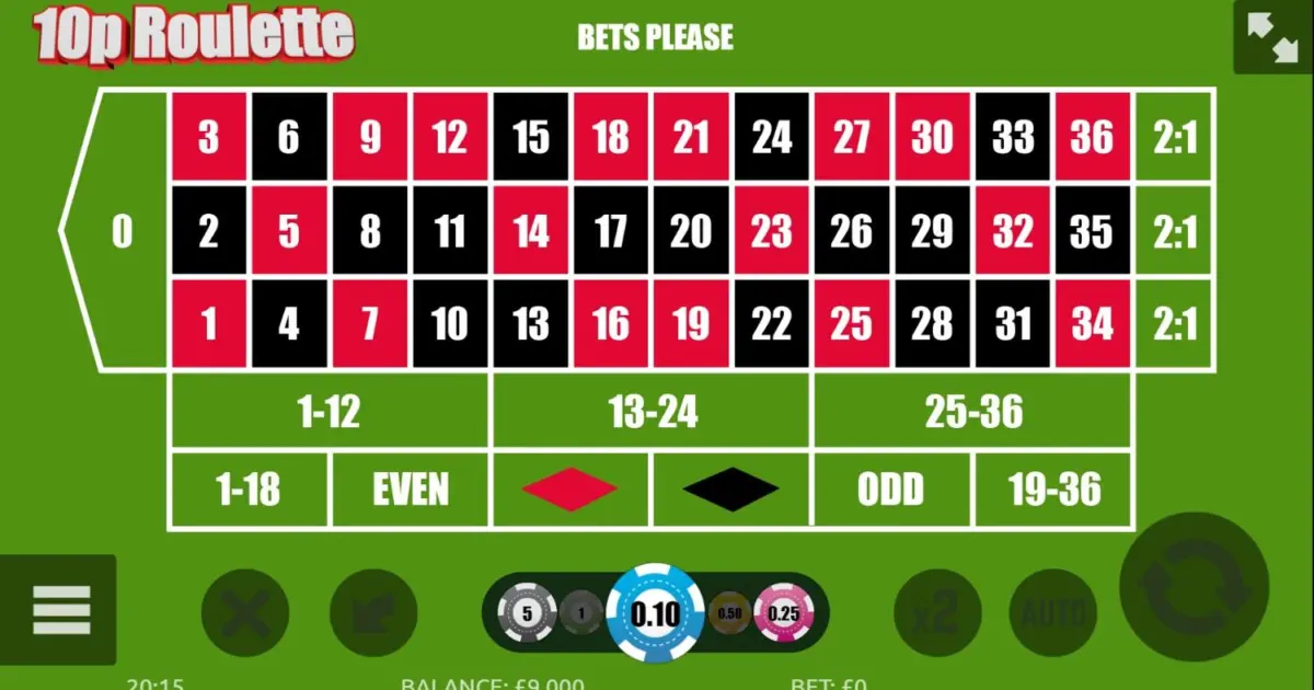 10c Roulettte Roulette — screenshot