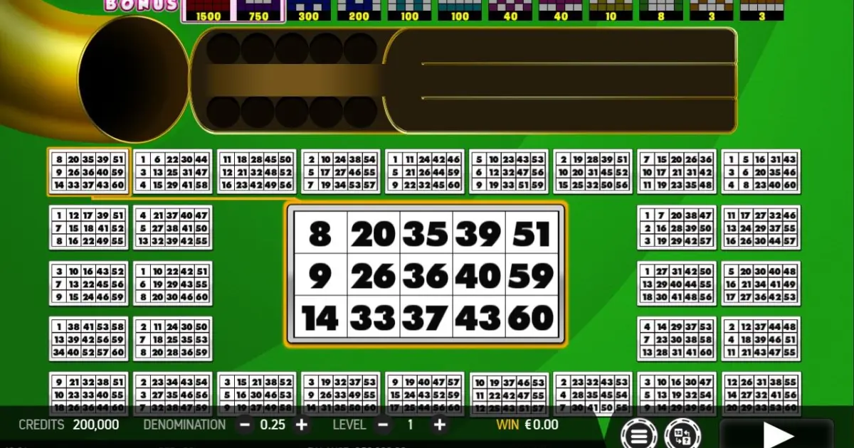 30 Mania! Bingo — screenshot