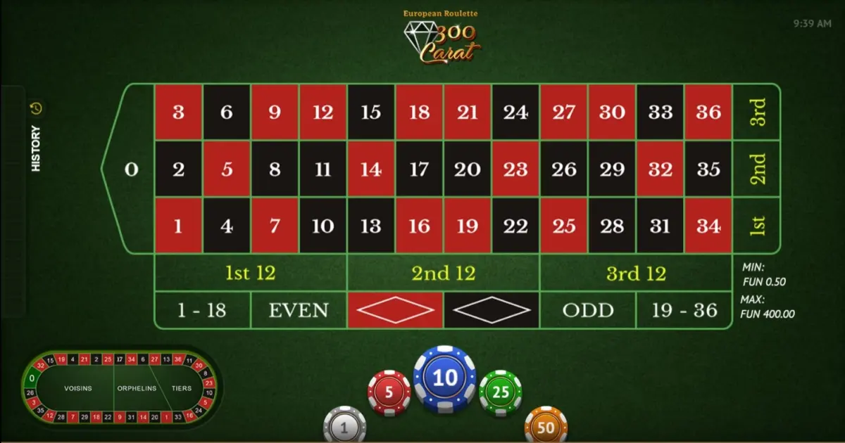 300 Carat Roulette — screenshot
