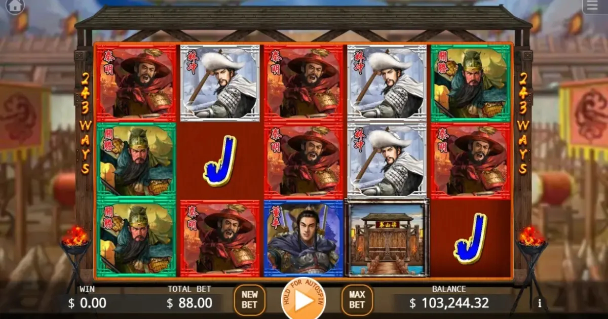 5 Heroes Slot — screenshot