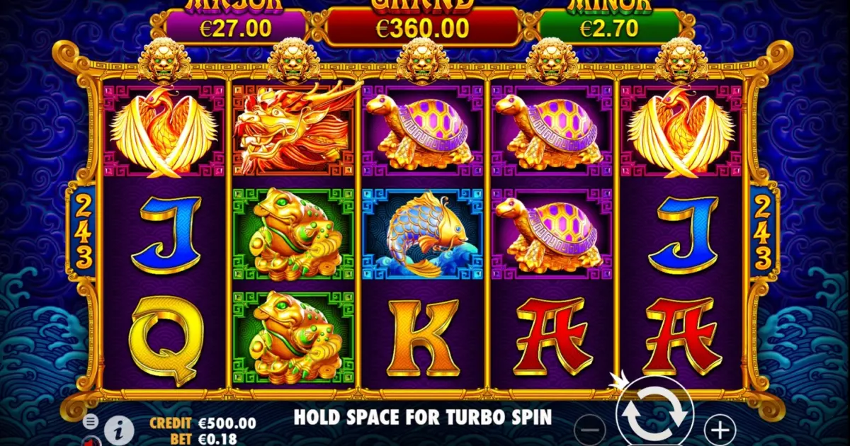 5 Lions Gold Slot — screenshot