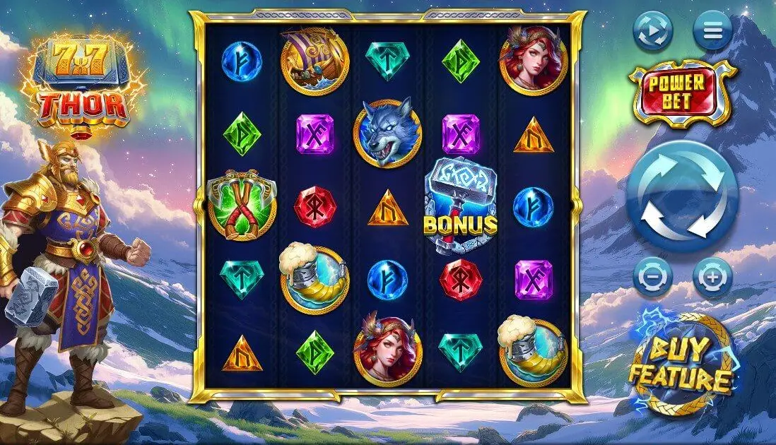 7×7 Thor Slot — screenshot