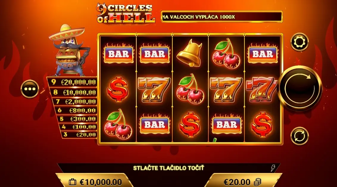 9 Circles of Hell Slot — screenshot