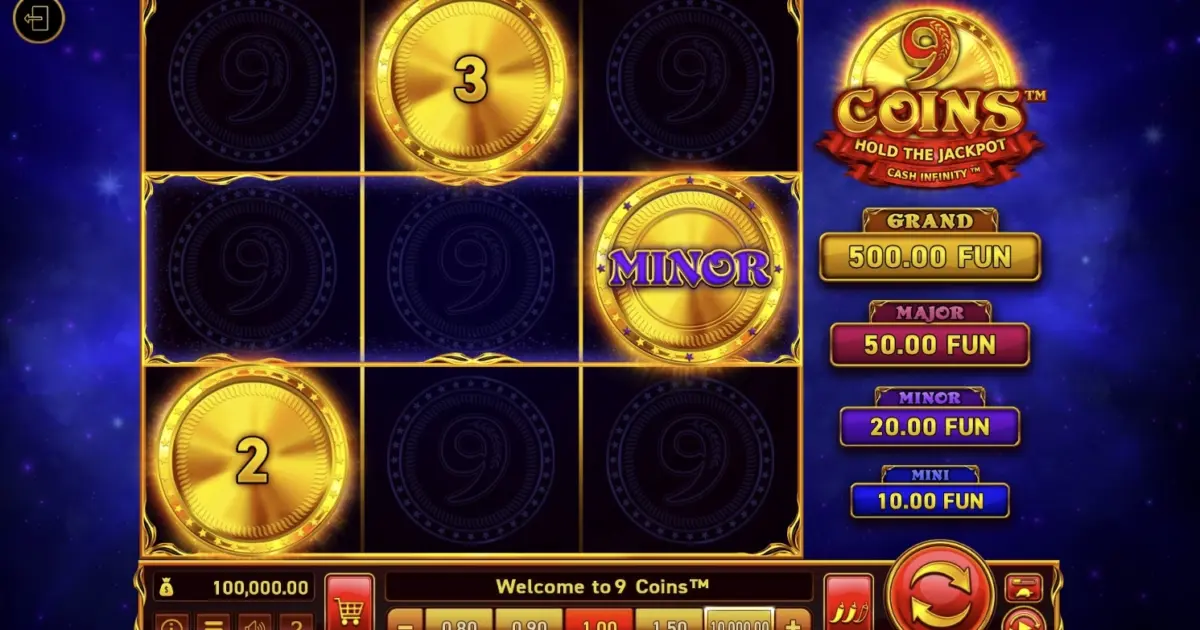 9 Coins Slot — screenshot