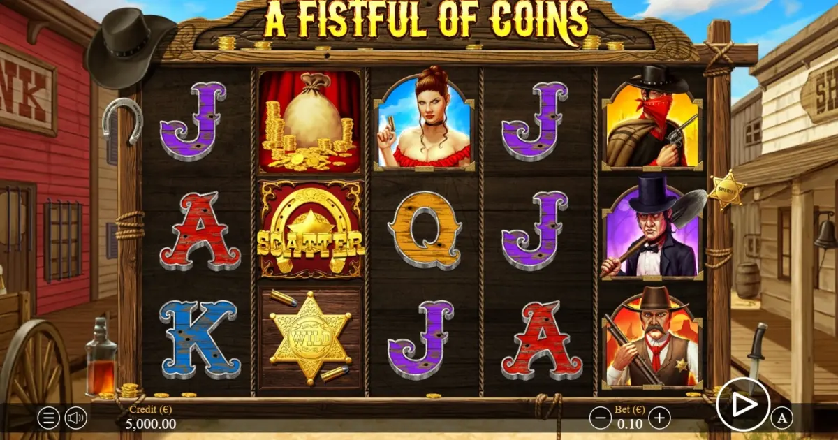 A Fistful of Coins Slot — screenshot