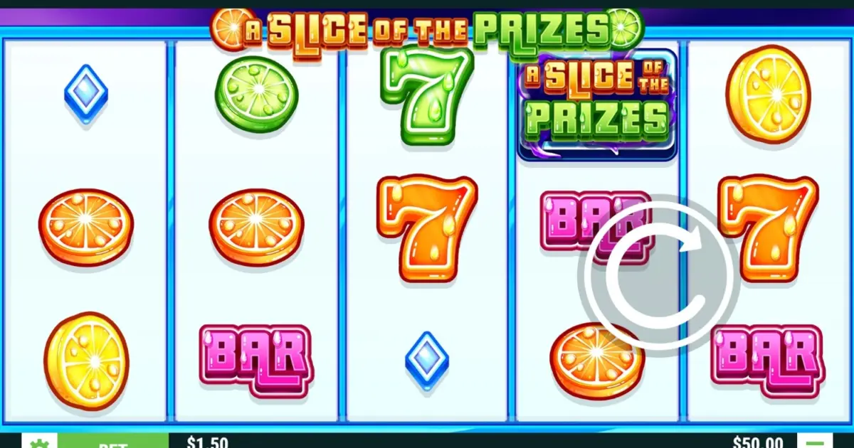 A Slice Of The Prizes Slot — screenshot
