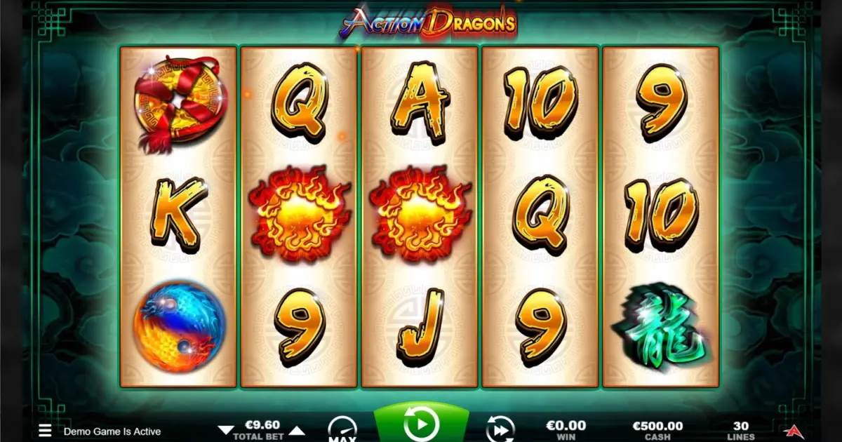 Action Dragons Slot — screenshot