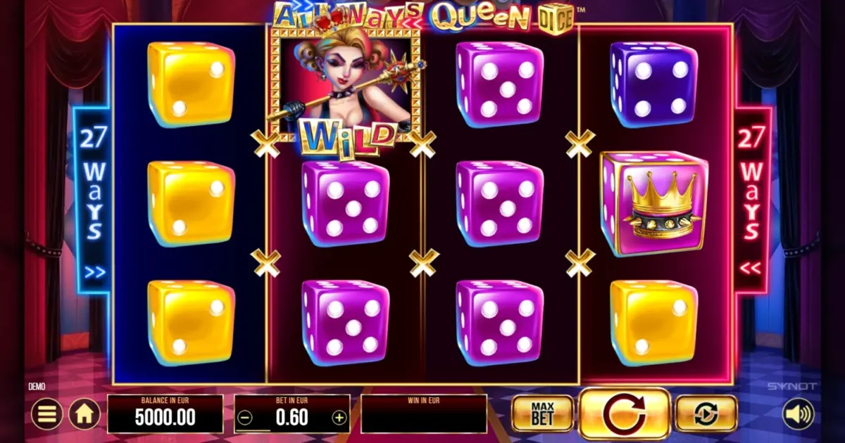 All Ways Queen Dice Slot — screenshot