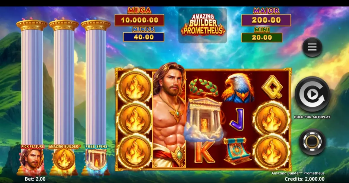 Amazing Builder Prometheus Slot — screenshot