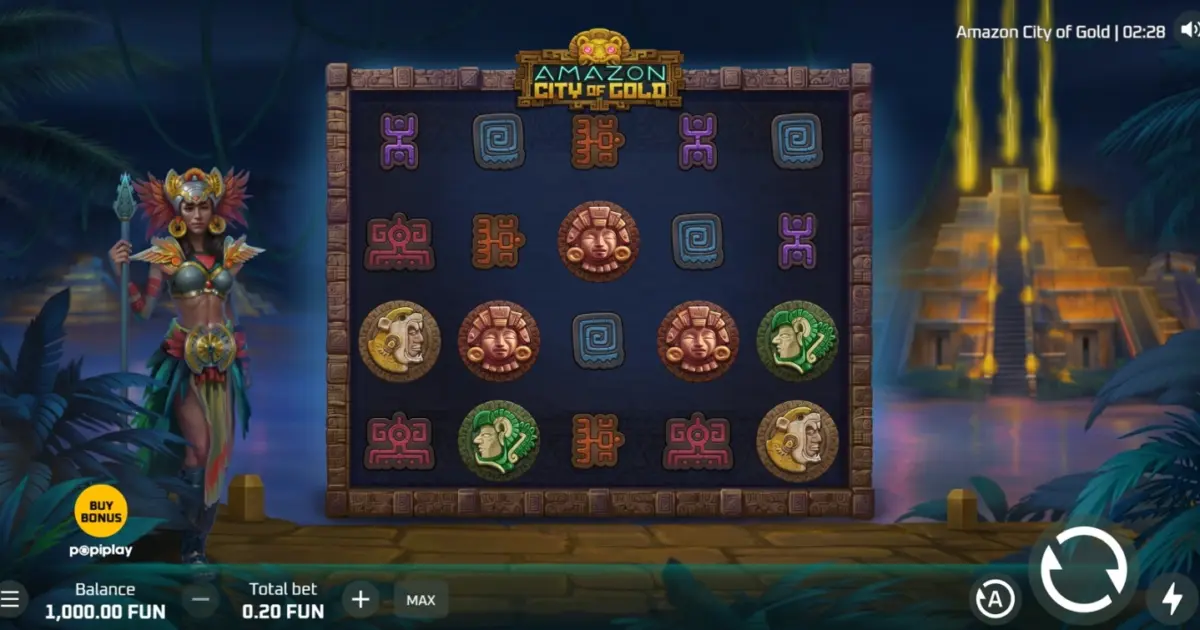 Amazon City Of Gold Slot — screenshot