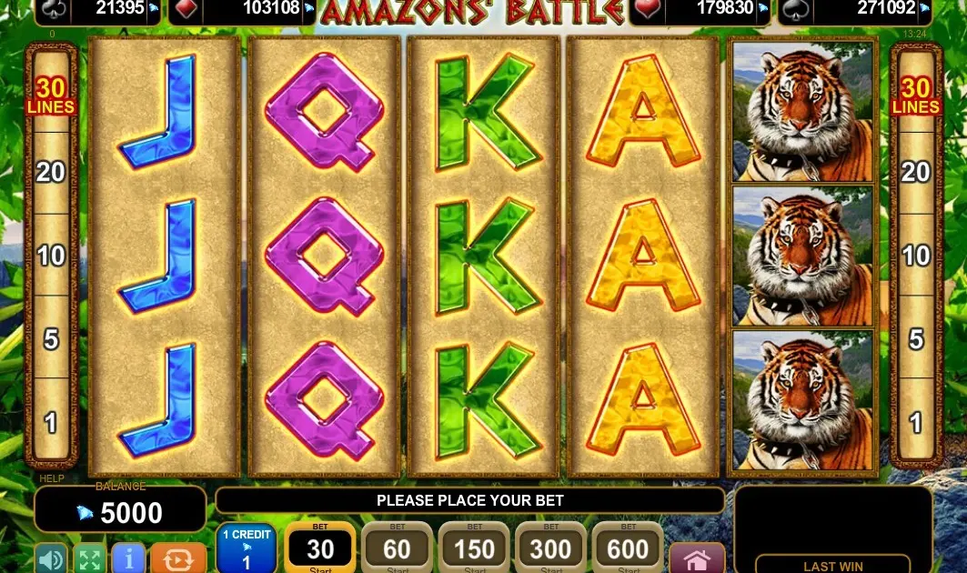 Amazon’s Battle Slot — screenshot