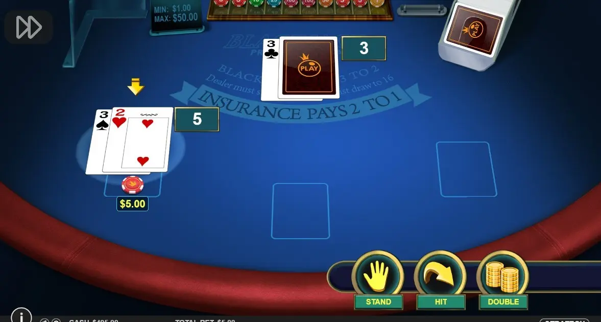 American Blackjack — screenshot