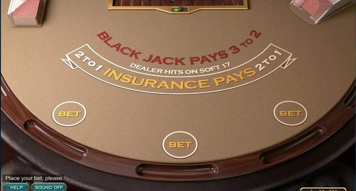 American Blackjack — screenshot