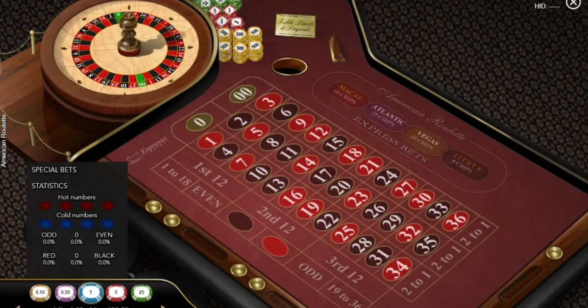 American Roulette (Espresso) — screenshot