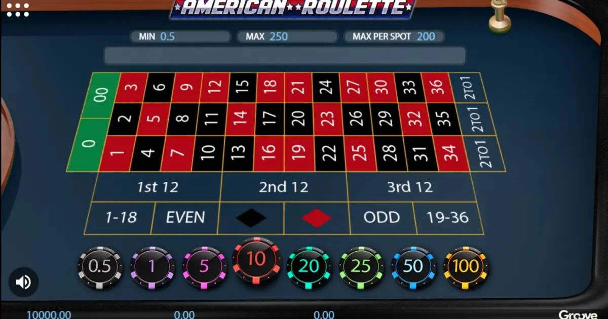 American Roulette (Getta Gaming) — screenshot