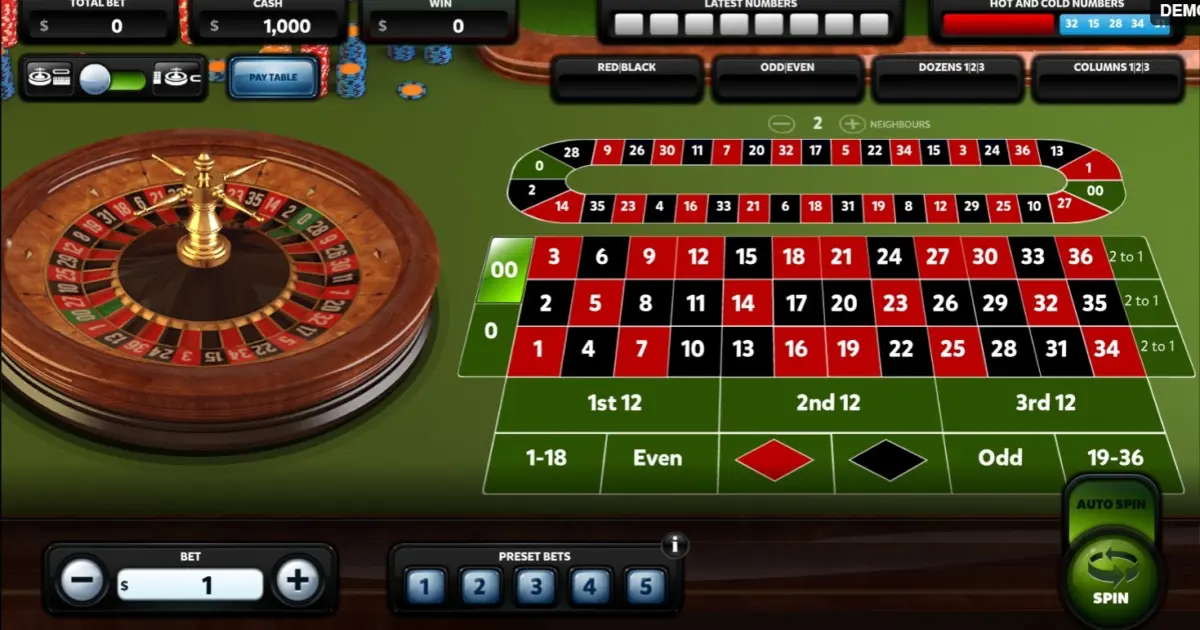 American Roulette (Red Rake) — screenshot