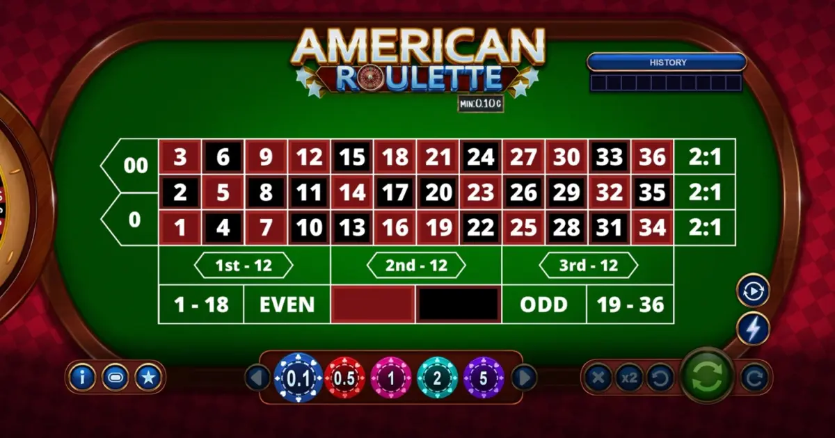 American Roulette — screenshot