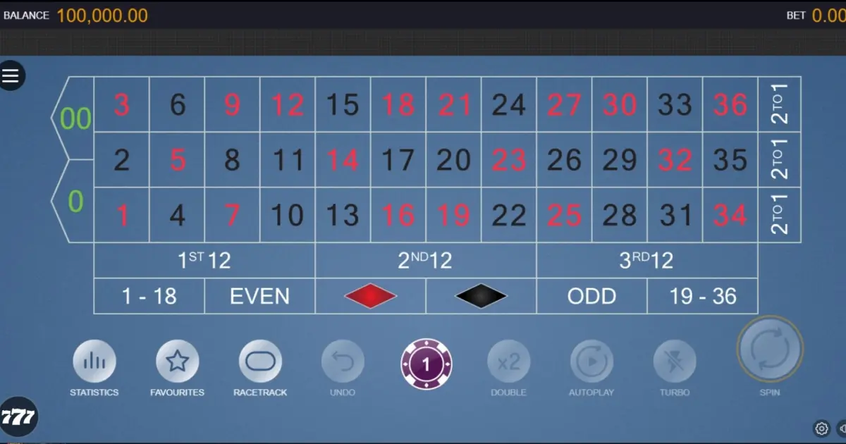 American Roulette (Switch Studios) — screenshot