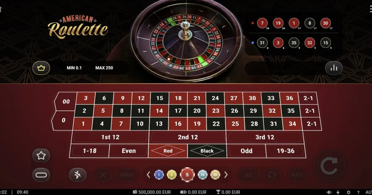 American Roulette (TrueLab) — screenshot