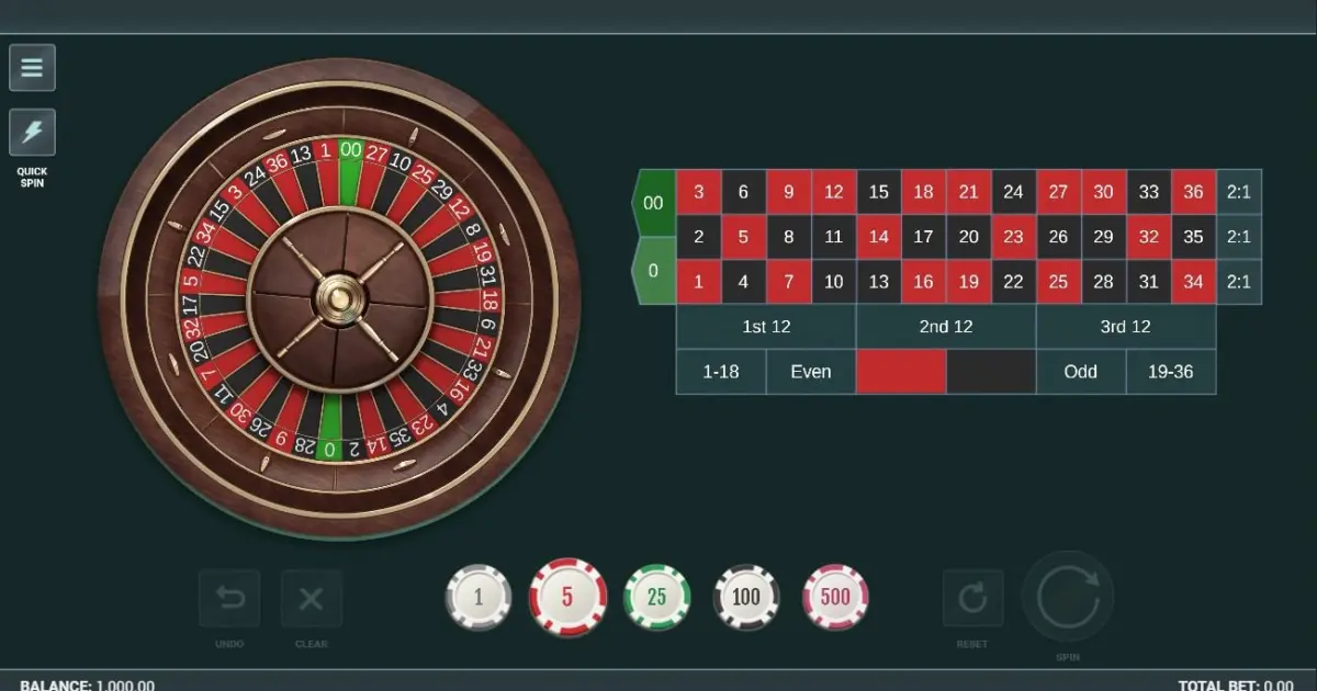 American Roulette (Woohoo) — screenshot