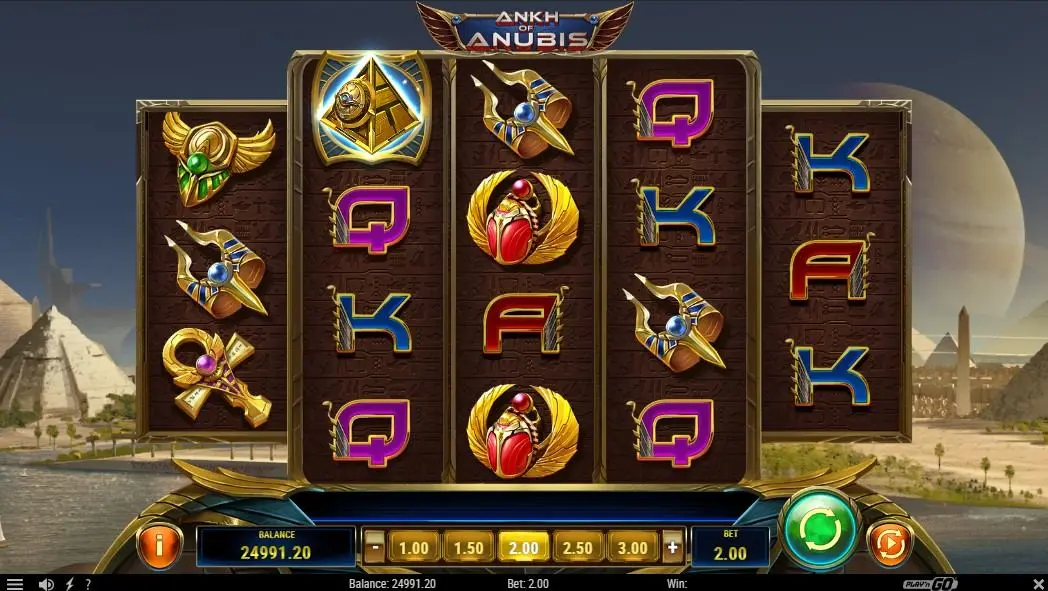 Ankh of Anubis Slot — screenshot