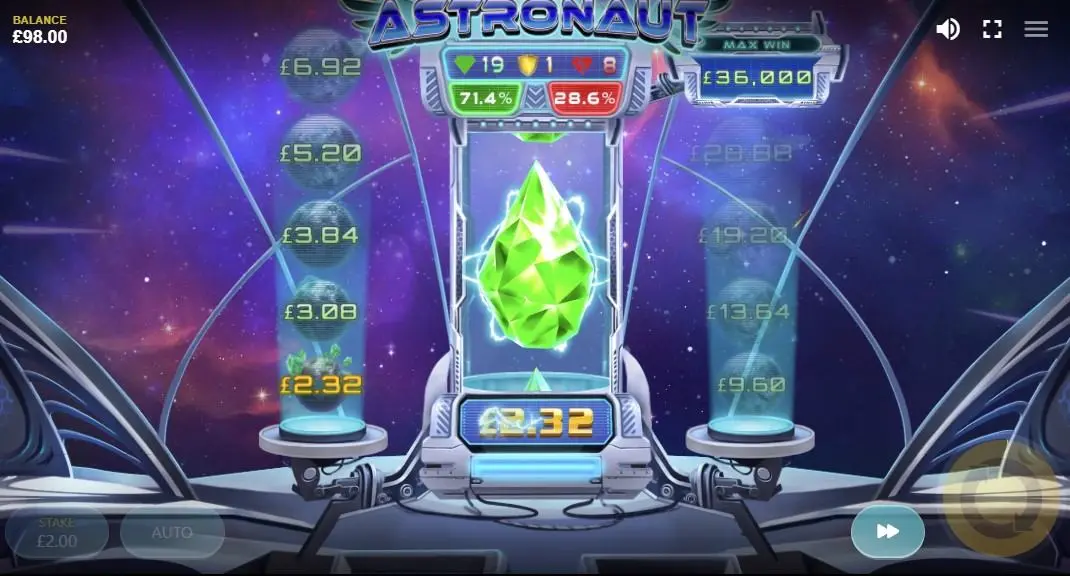 Astronaut Slot — screenshot