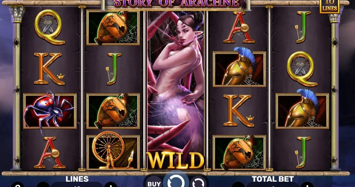 Athena’s Glory – Story of Arachne Slot — screenshot