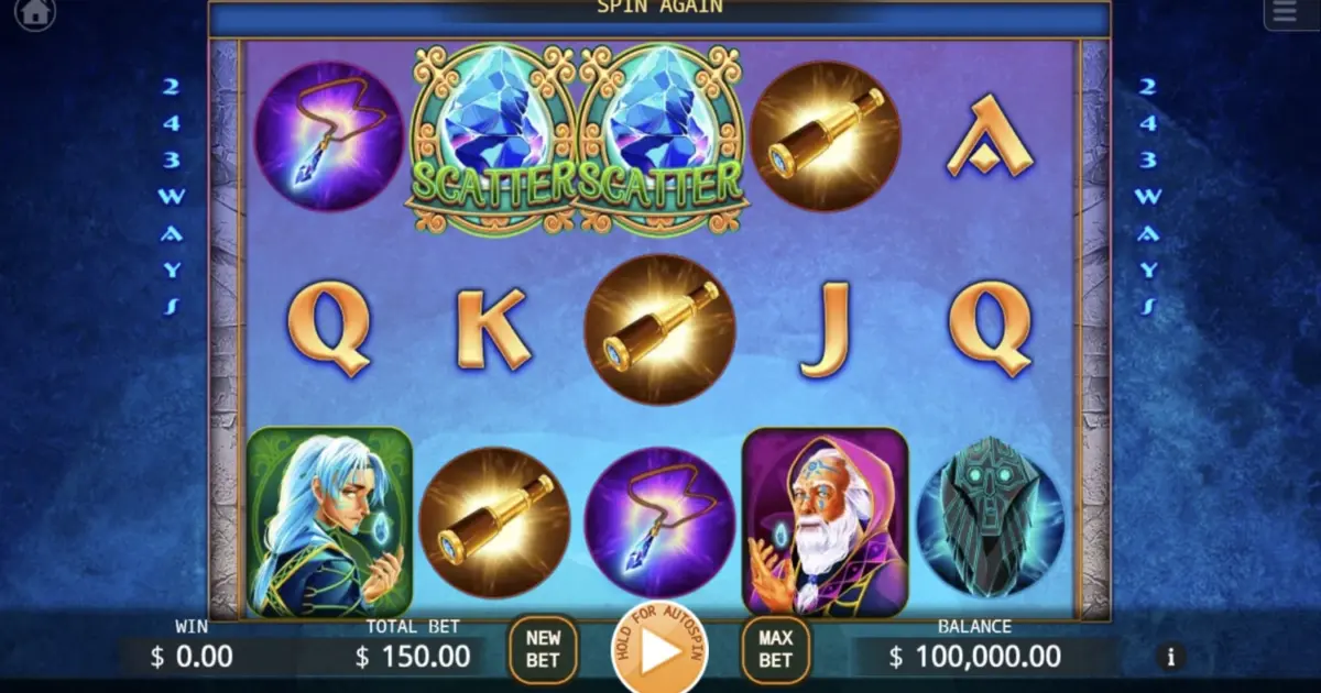 Atlantide Slot — screenshot