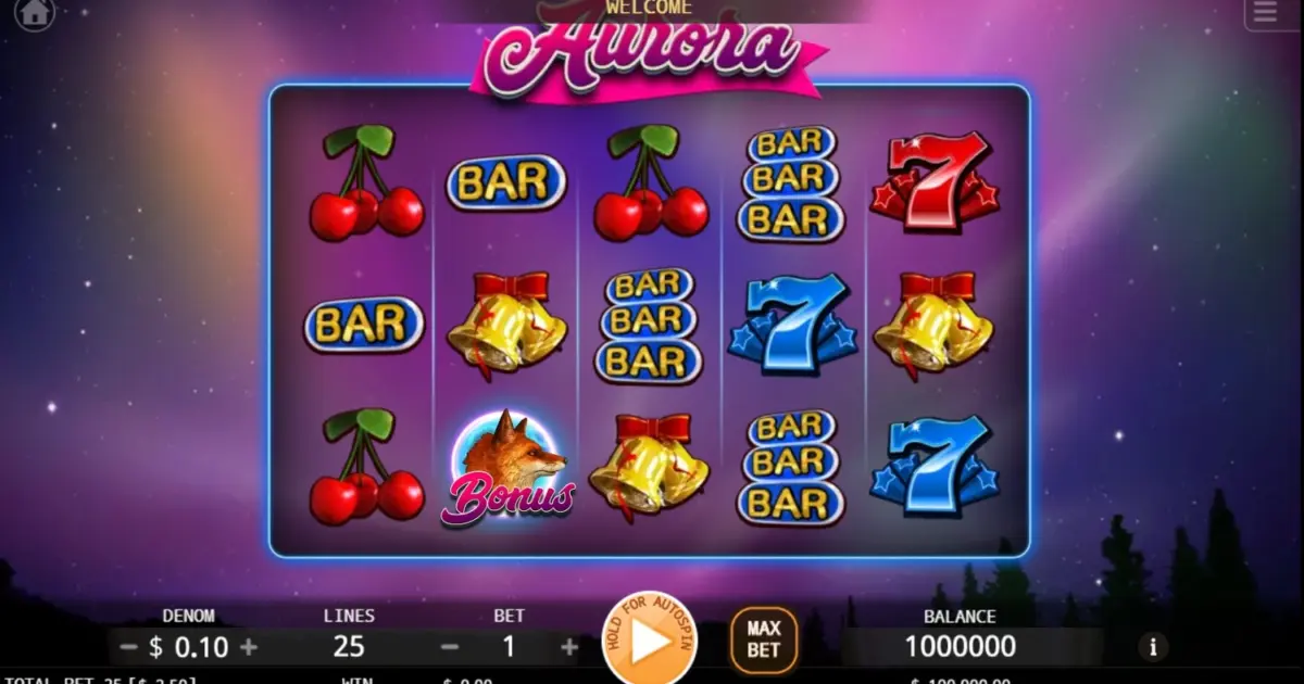 Aurora Slot — screenshot