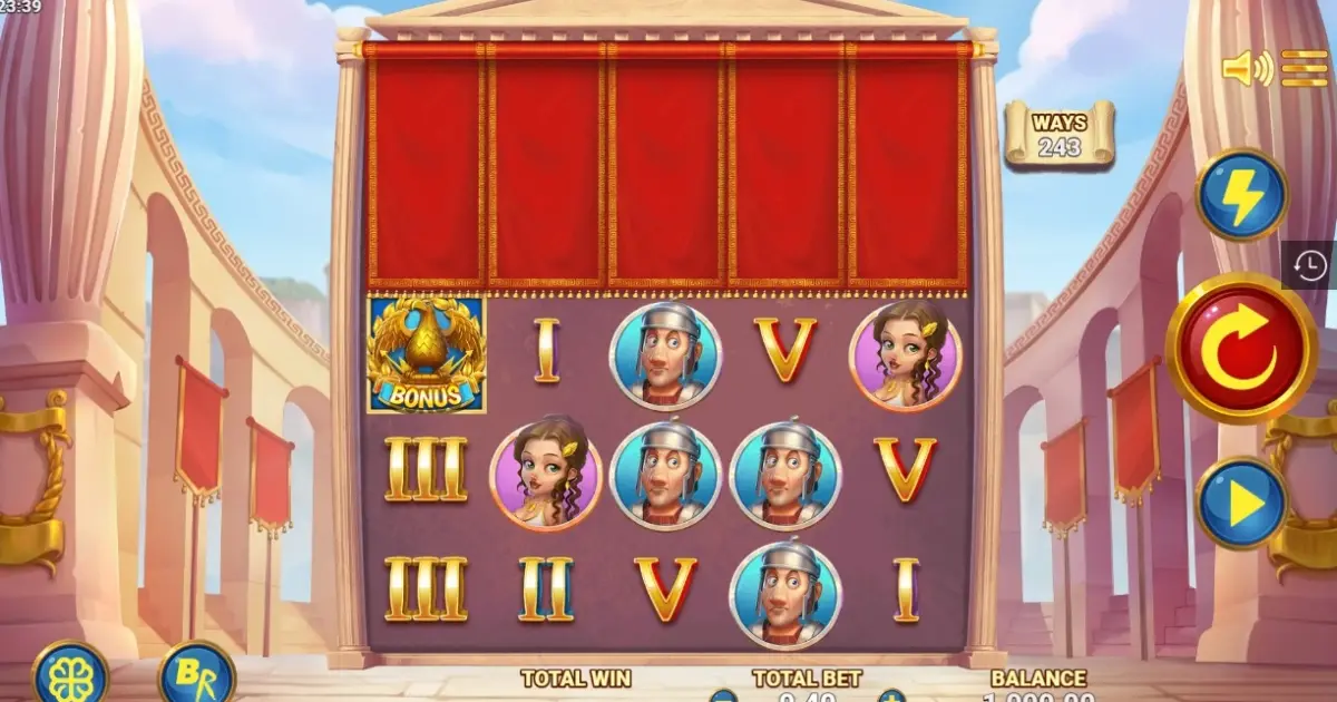 Ave Caesar (RAW iGaming) Slot — screenshot