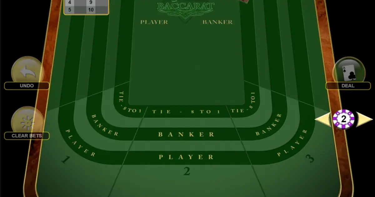 Baccarat (Habanero) — screenshot