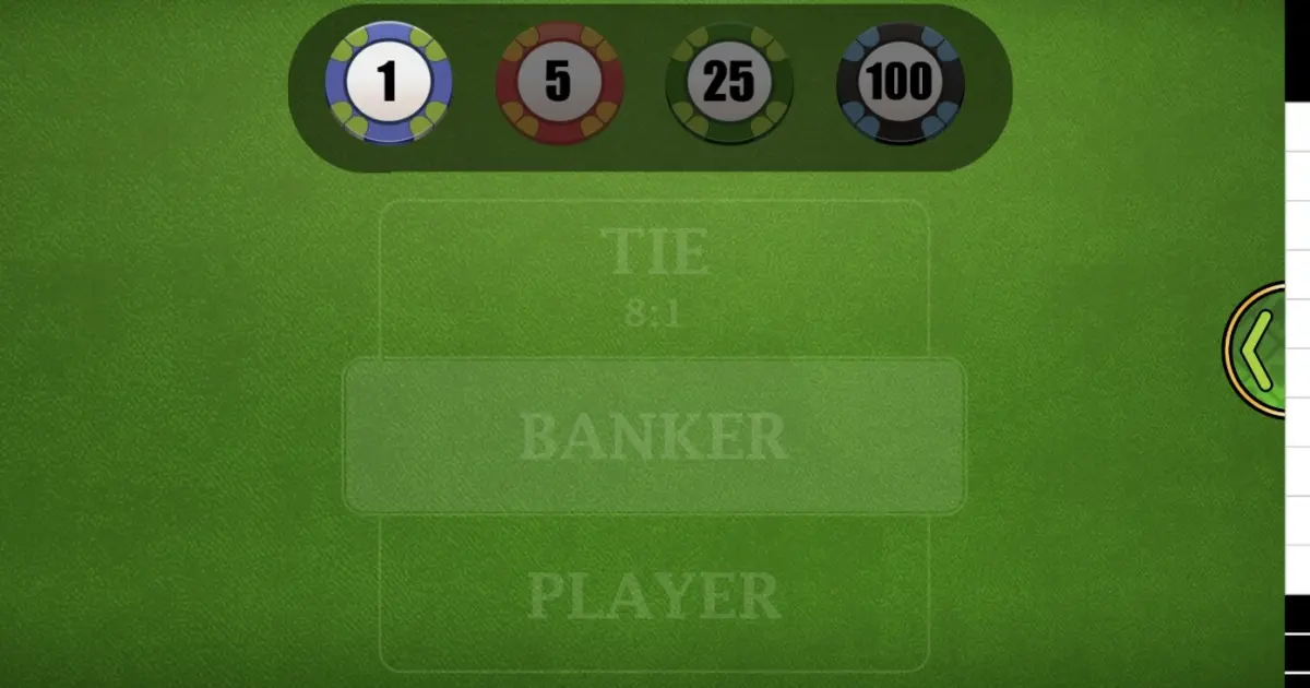 Baccarat (Multislots) — screenshot