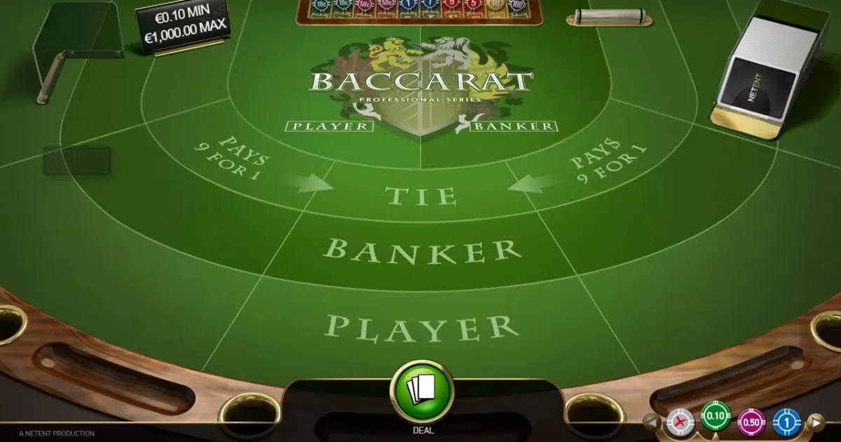 Baccarat Pro — screenshot