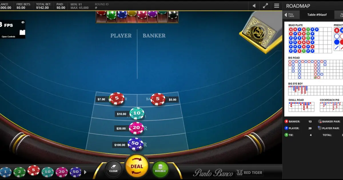 Baccarat – Punto Banco — screenshot