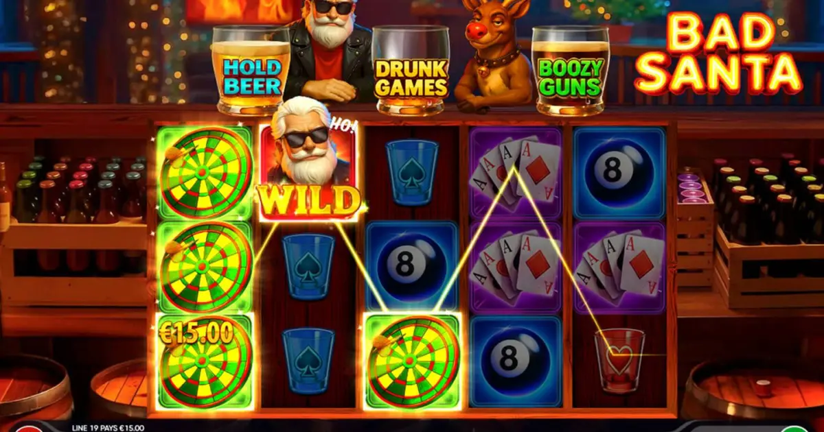 Bad Santa Slot — screenshot