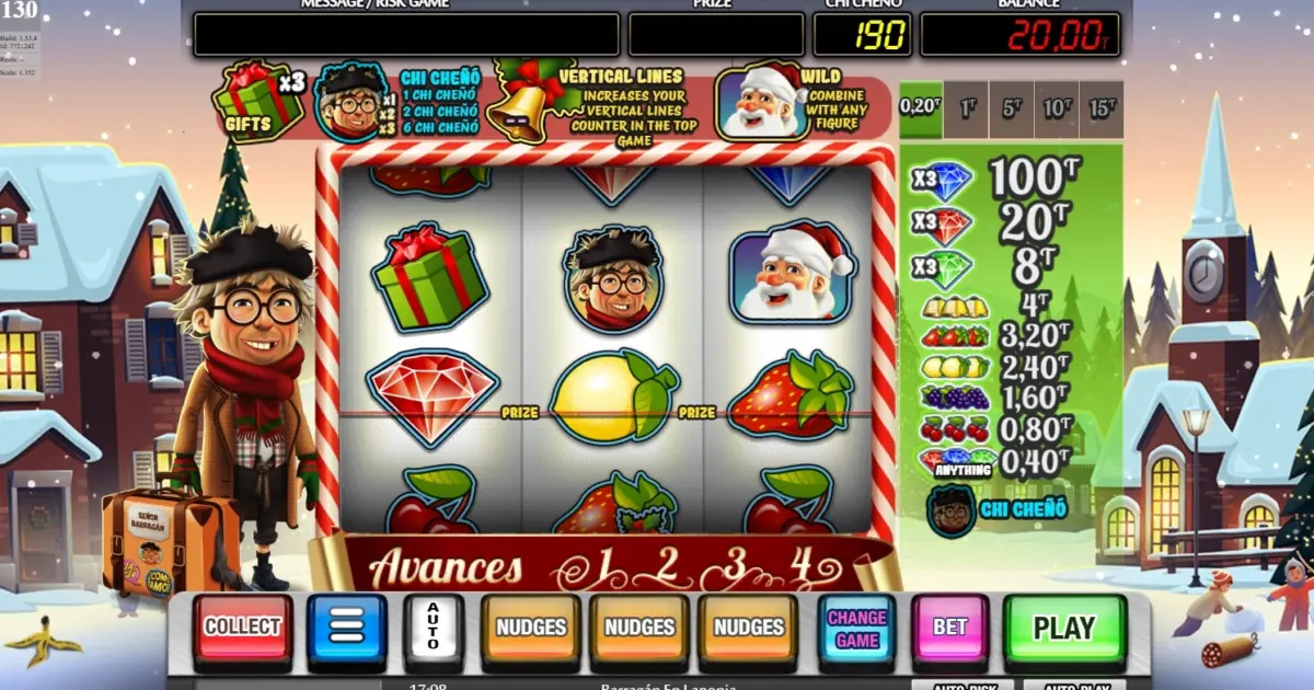Barragan en Laponia Slot — screenshot