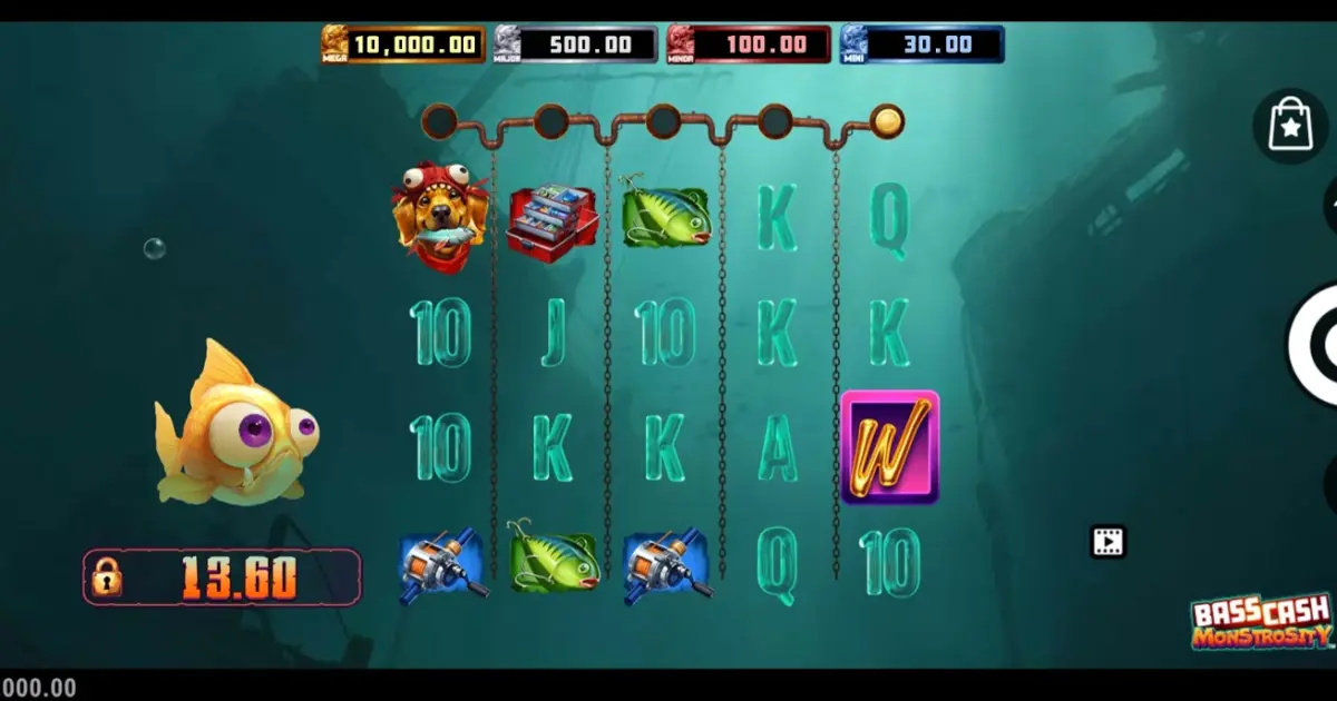 Bass Cash Monstrosity Slot — screenshot