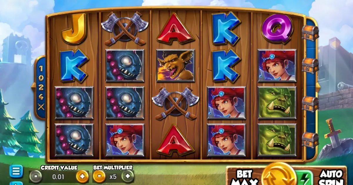 Battle Heroes Slot — screenshot
