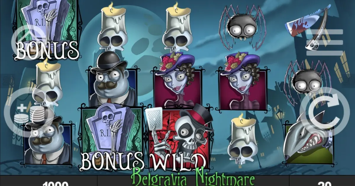 Belgravia Nightmare Slot — screenshot