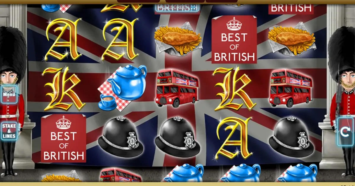 Best of British Slot — screenshot