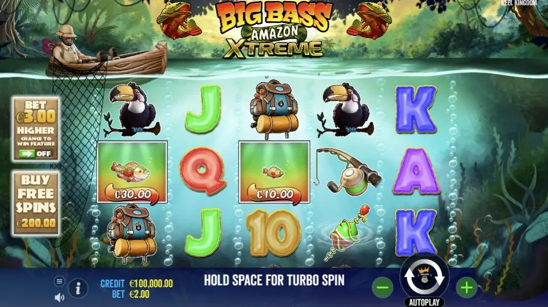 Big Bass Amazon Xtreme Slot — screenshot