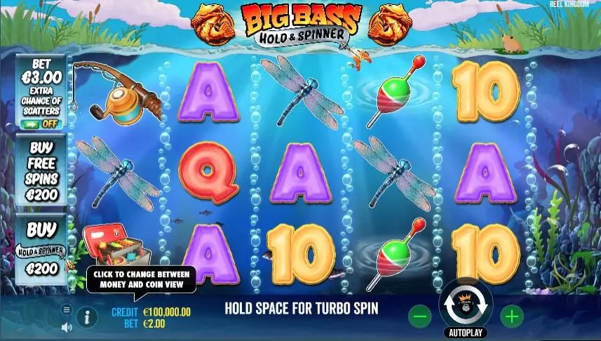 Big Bass Bonanza: Hold and Spinner Slot — screenshot