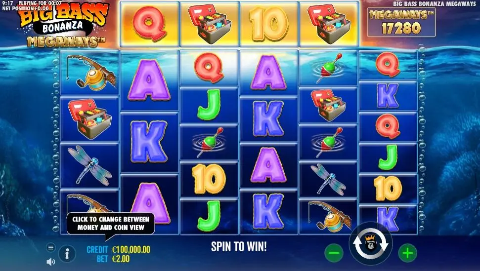 Big Bass Bonanza Megaways — screenshot