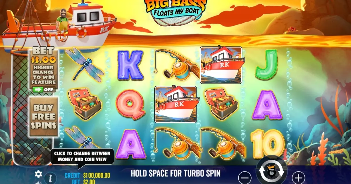 Big Bass Floats My Boat Slot — screenshot