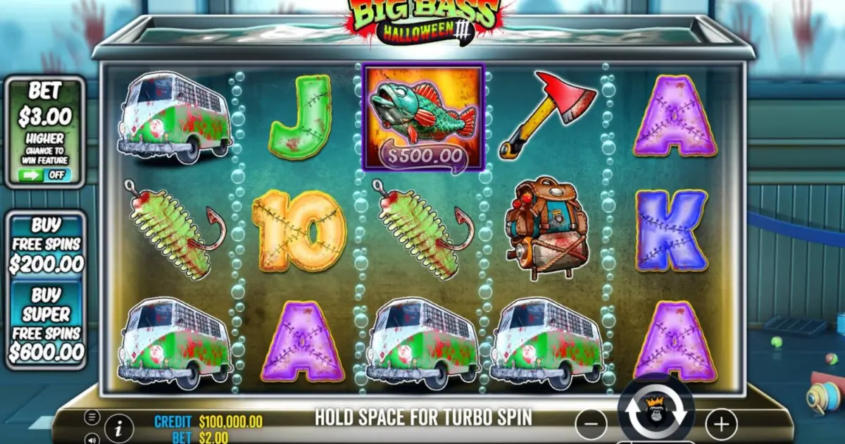 Big Bass Halloween 3 Slot — screenshot