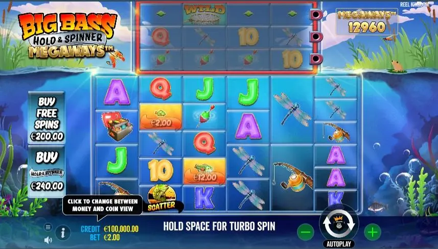 Big Bass Hold and Spinner Megaways — screenshot