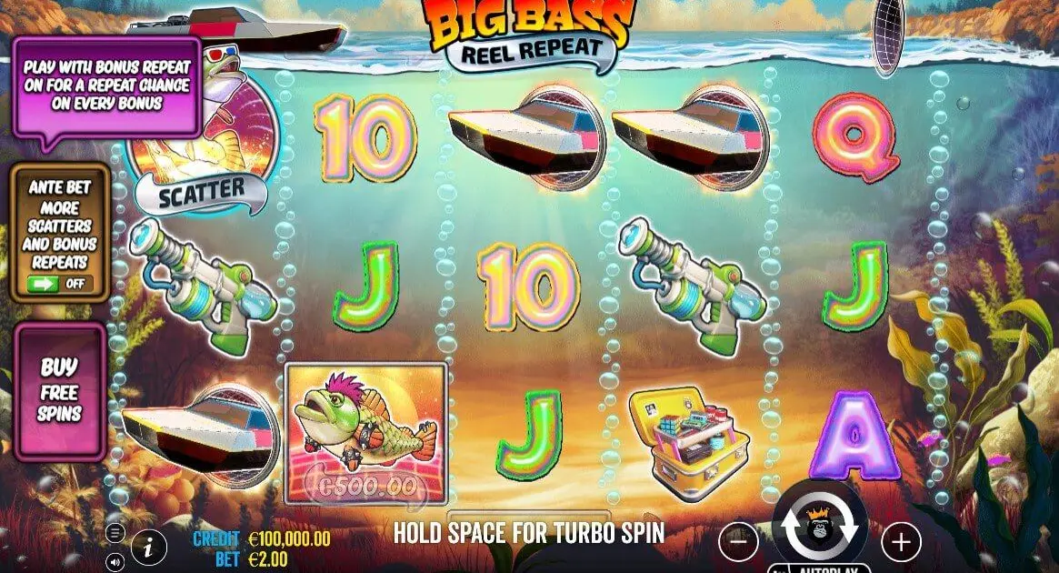 Big Bass Reel Repeat Slot — screenshot