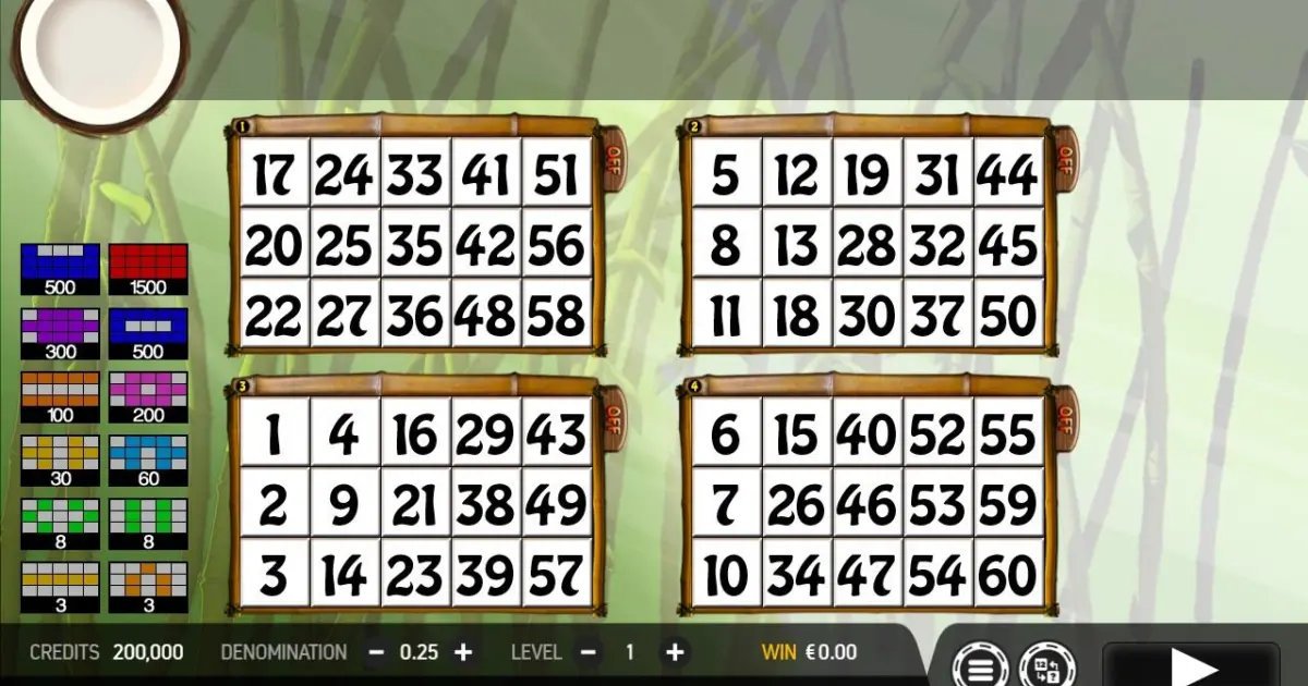Big-Bod Bingo — screenshot