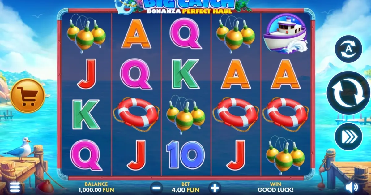 Big Catch Bonanza: Perfect Haul Slot — screenshot